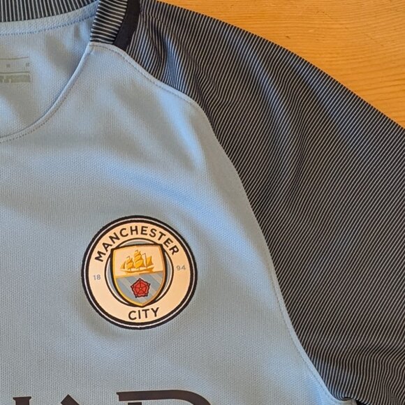 Nike Manchester City 2016 Home Jersey, Size Medium - Picture 4 of 4